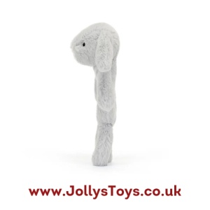 Jellycat Bashful Silver Bunny Ring Rattle